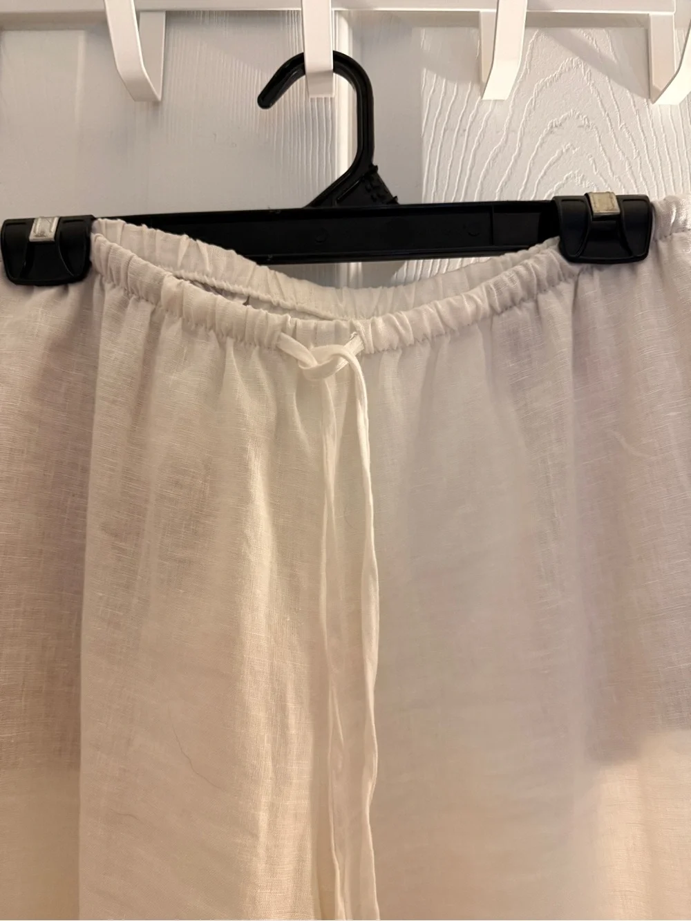 Zara Wide-Leg Linen Pants - size M